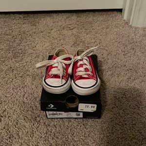 Kids Red Converse